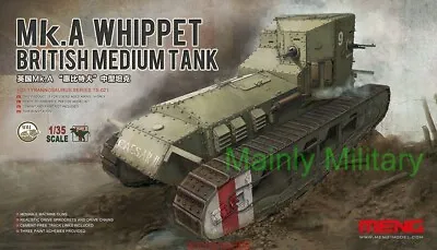 £26.99 • Buy Meng Model 1/35 Mk.A 'Whippet' British Medium Tank