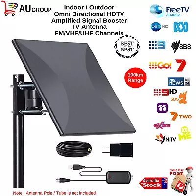 Outdoor Amplified Digital Signal HDTV Antenna Omni Directional Long Range • $75