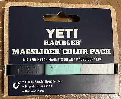 YETI Rambler MagSlider Magnets 3 Pack NavySeafoam & White • $13.20