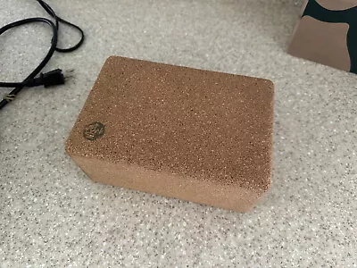 Manduka Cork Yoga Brick Block • $29.95