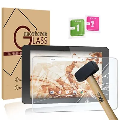 £4.49 • Buy Tablet Tempered Glass Film Screen Protector Cover  For HipStreet 7  8  9  10.1 