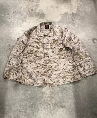 USMC Marine Corps Cami FIELD Blouse Marpat Desert Pre-owned Size MEDIUM REGULAR • $6.75