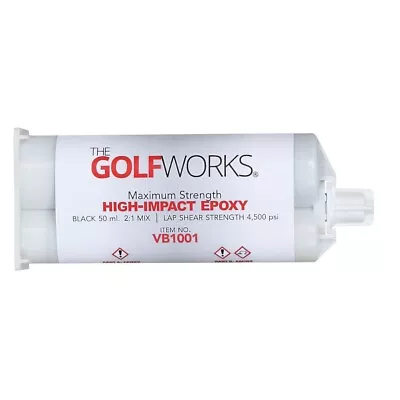 Maximum Strength High Impact Epoxy - 50 Ml. Cartridge • $13.19