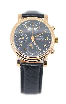 Tourneau Calendar 18K Rose Gold Watch  • $5000