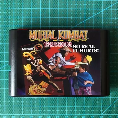 Mortal Kombat Arcade Edition-MD 16 Bit Console  US/Version • $19.54