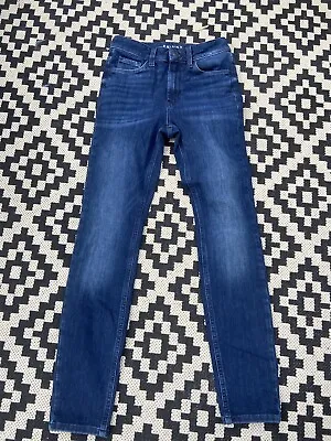 M&S Marks Spencer Collection SKINNY STRETCH DENIM JEAN  INDIGO 8 Bnwot Box19L • £11.63