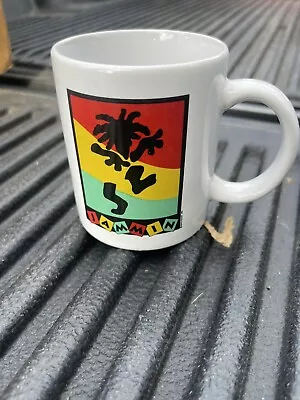 Vintage New Old Stock  Coffee Cup  Ceramic 90s Jamaica Jammin Bob Marley Reggae • $19