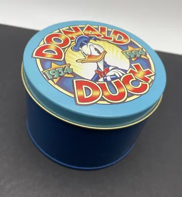 VALDAWN Disney Donald Duck Character Watch In Can Vintage 1994 Works • $62