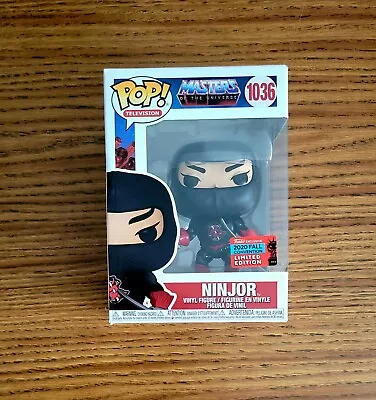 Funko Pop!TV Masters Of The Universe Ninjor #1036 2020 Fall Convention Exclusive • $17.99