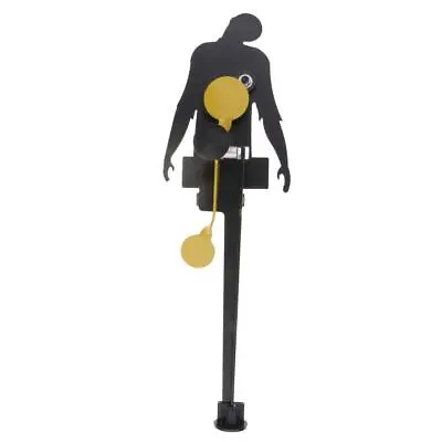 Steel Shooting Zombie Targets   Reset Metal Stand Outdoor Tool 48 X 15cm • £26.21