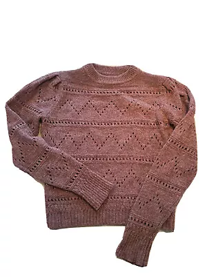 Isabel Marant Étoile Wool-blend Sweater In Pinkish  (euro Size 36) • $24