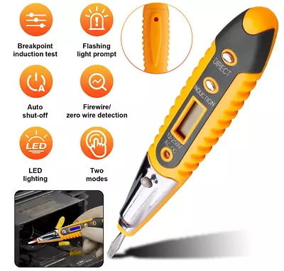 Voltage Electric Tester Volt Detector Test Pen AC DC Non-Contact Sensor 12-1000V • $6.99