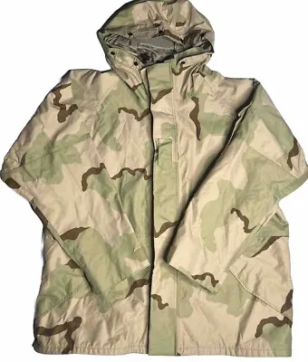 USGI Military Desert Camo Cold Weather Parka Jacket Men’s Size XL Regular • $55.20