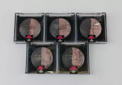 5 Pack Maybelline Eyestudio Eyeshadow 05 Carbon Frost • $24.95