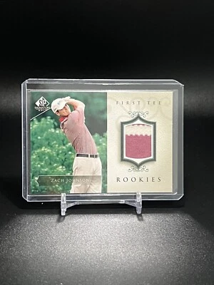$0.99 • Buy 2004 SP Signature Golf Zach Johnson First Tee Rookies Shirt