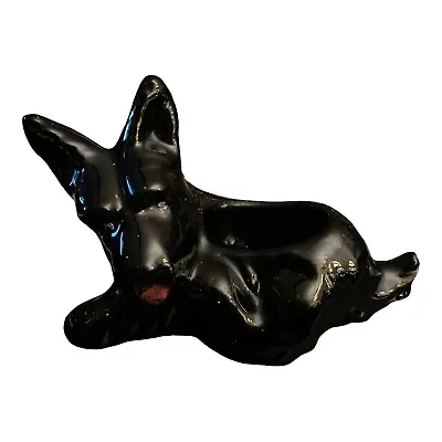 VINTAGE MCCOY POTTERY SCOTTIE DOG PLANTER Black • $25