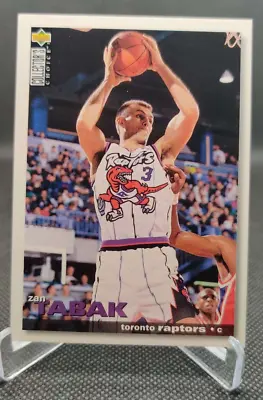 1995-96 Collector's Choice Intl French II #99 Zan Tabak Raptors Basketball Card • $1.75