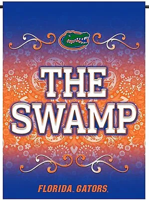 Florida Gators Rico Premium 2-sided GARDEN Flag THE SWAMP Banner University Of • $15.79