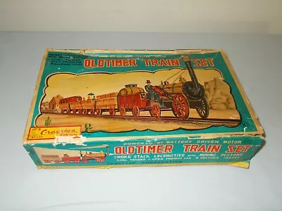 Vintage CRAGSTAN OLDTIMER TRAIN SET Battery Driven Motor/#40250/Box/Japan • $64.37