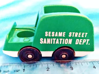 GARBAGE TRUCK REPLACEMENT - Vintage Fisher Price Little People Sesame Street • $13.48