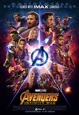 2018 Marvel Art Print Promo Poster Wall Decor  Avengers: Infinity War  Film Gift • $11.99