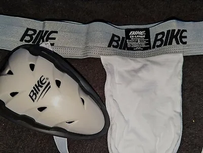 BIKE PROFLEX CUP WITH MENS 2  JOCKSTRAP Athletic Supporter • $8.99