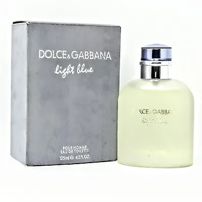 Dolce & Gabbana Light Blue Men EDT 4.2 Oz Vibrant Citrus-Herbal Masculine Blend • $33.99