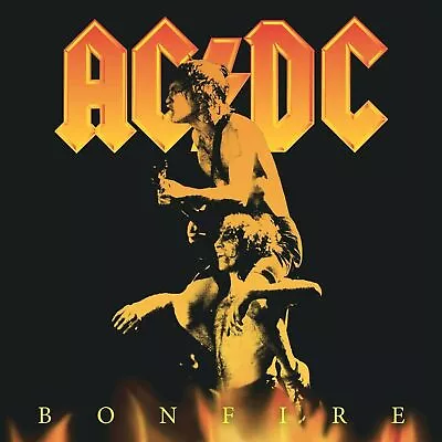 AC/DC Bonfire BANNER HUGE 4X4 Ft Fabric Poster Tapestry Flag Album Cover • £24.12