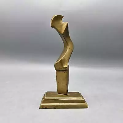 Modernist Forcola For Gondola Bronze Table Sculpture • $225