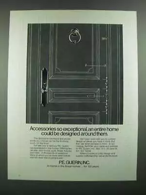 1982 P.E. Guerin Hardware And Accessories Ad - Exceptional • $19.99