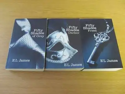 50 Shades Of Grey Darker & Freed Trilogy 3 Book Set - E L James • £7.99