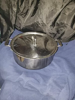 All-Clad LTD 5-6 Qt. Stock Pot With Lid ~ USA ~ LTD 11  X 4.5” • $94.99