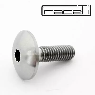 £4.49 • Buy M6 X 15 Packs Titanium Pan Head Low Profile Fairing Bolt Screw 15mm X1.0 Ti Gr5