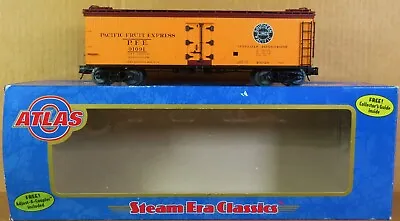 Atlas O 8155-8 Pacific Fruit Express #91091 40' Rebuilt Wood Reefer O-Gauge LN • $39.99