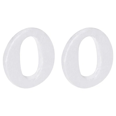 £4.51 • Buy Foam Letters O Letter EPS White Polystyrene Letter Foam 100mm/4 Inch, Pack Of 2