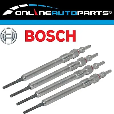 Set Of 4 Bosch Glow Plugs For VW Volkswagen Amarok 2H 2.0L Diesel 2011~2017 • $91.95