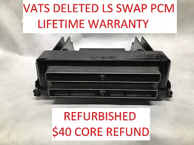 $245 • Buy VATS Deleted 12200411 09354896 PCM 01-02 5.3 4.8 LM7 L33 L59 LR4 4L60E ECM Swap