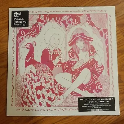 MELODY'S ECHO CHAMBER BON VOYAGE CLEAR VINYL ME PLEASE NEW SEALED Limited 600 • $37