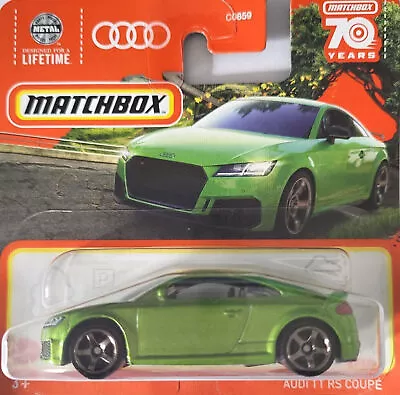 2023 MATCHBOX Audi TT RS Coupe 2/100 1:64 Diecast - HLD10 • £3.99