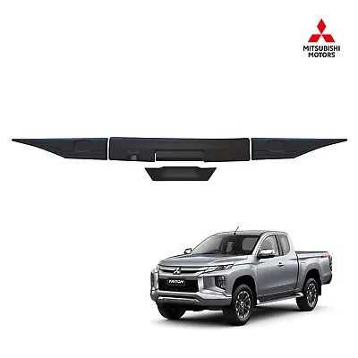 Matteblack Rear Tailgate Handle Cover For Mitsubishi Triton L200 MR 2019-2022 • $57.45