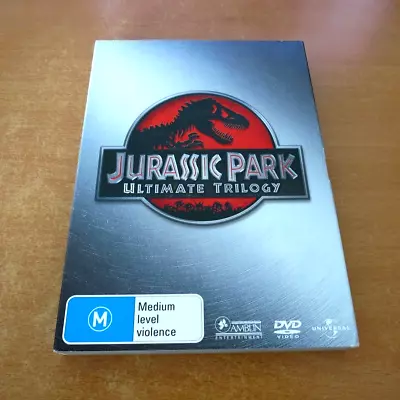 Jurassic Park - Ultimate Trilogy 1 2 3 ( 3 Movie Set Dvd Region 4 ) • $8.50