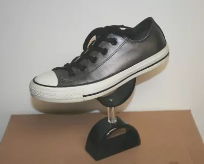 Converse All Star Women's Shoe Metallic Gray Low Top Leather 544924C Size 6 • $14.80