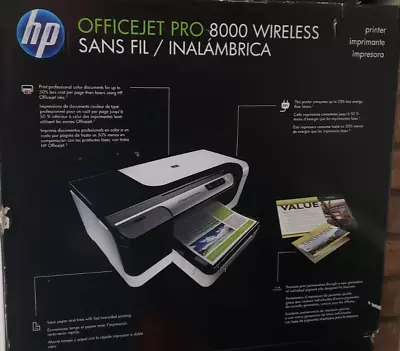 HP Officejet Pro 8000 Wireless Inkjet Printer - BRAND NEW • $399.99