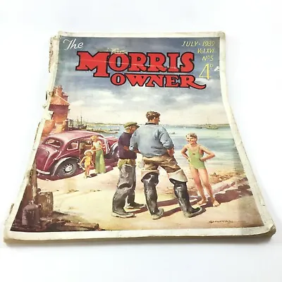 THE MORRIS OWNER Rare Vintage 1930s Factory Magazine Volume 16 No. 5 July 1939!! • $22.37