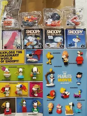 McDonald's 2019 NASA SNOOPY 2018 SNOOPY + 2015 PEANUTS MOVIE - CHOOSE YOUR TOY  • $4.99