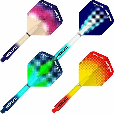 Unicorn Gripper 3 Cosmos Combo Darts Stems & Flights Set - Four Types Available • £18.95