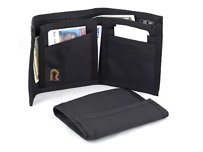 Bifold Wallet Rainbow Of California 11PL RFID  Black USA • $28.45