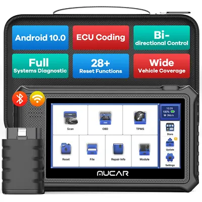 OBD2 Bluetooth Scanner Full Car Diagnostic Bidirectional Scan Tool IMMO Coding • $399