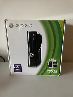 Microsoft Xbox 360 S 250GB 2 Game Console Bundle Open Box • $345