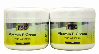 FSC Vitamin E Cream With Calendula 100g X 2 Bottles • £14.99